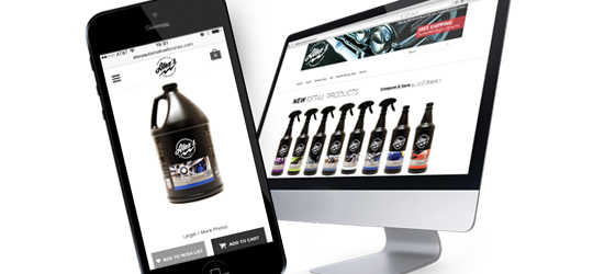 Alex's Automotive Finishes - ECommerce Website