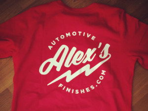 Alex's Automotive Finishes - Shirt Design