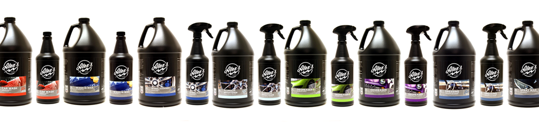 Alex's Automotive Finishes - Full Product Line Design