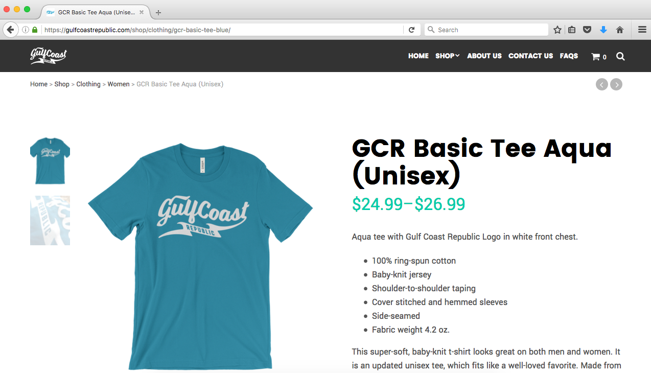 Gulf Coast Republic - Shop